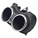Hacreyatu for Mercedes-Benz CLS C219 CLS 280 300 350 500 550 2006-2011 Cup Holder Drinks Bracket Dual Cup #A21968004148K67 / A2196800414 (Black)