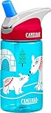 CamelBak Polar Bear Family Eddy Kids Water Bottle, .4 L, Blue