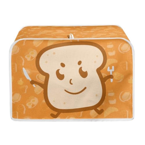 Tassteen Toaster Protective Cover Cartoon Printing Bread Machine Dust Cover Small Home Appliance Toaster Dust Cover S
