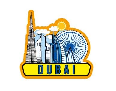 Dubai PVC Magnet