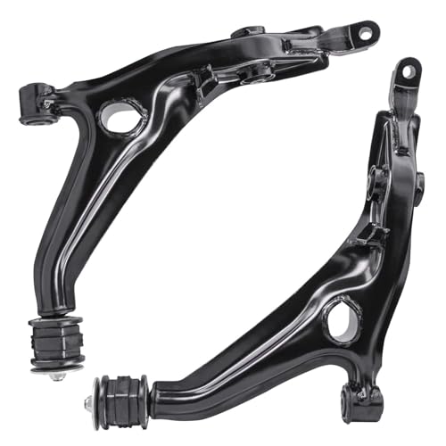 Image of Detroit Axle - 8pc Front End Suspension Kit for 1997-2001 Honda CR-V 2 Upper Control Arms w /Ball Joints 2 Lower Control Arms 2 Lower Ball Joints 2 Sway Bar Links 1998 1999 2000 CRV Replacement