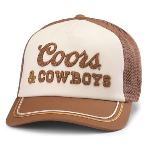 Image of AMERICAN NEEDLE Coors Beer Unisex Adjustable Snapback Baseball Hat
