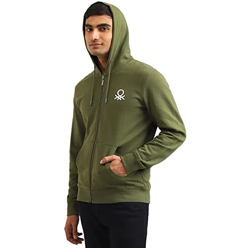 Image of United Colors of Benetton Men Hooded Sweatshirt