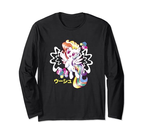 T-shirt My Little Pony Rainbow Dash imprimé Kanji unique de couleur vive