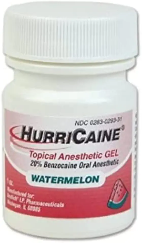 HurriCaine Topical Anesthetic Gel Watermelon - 1 oz.