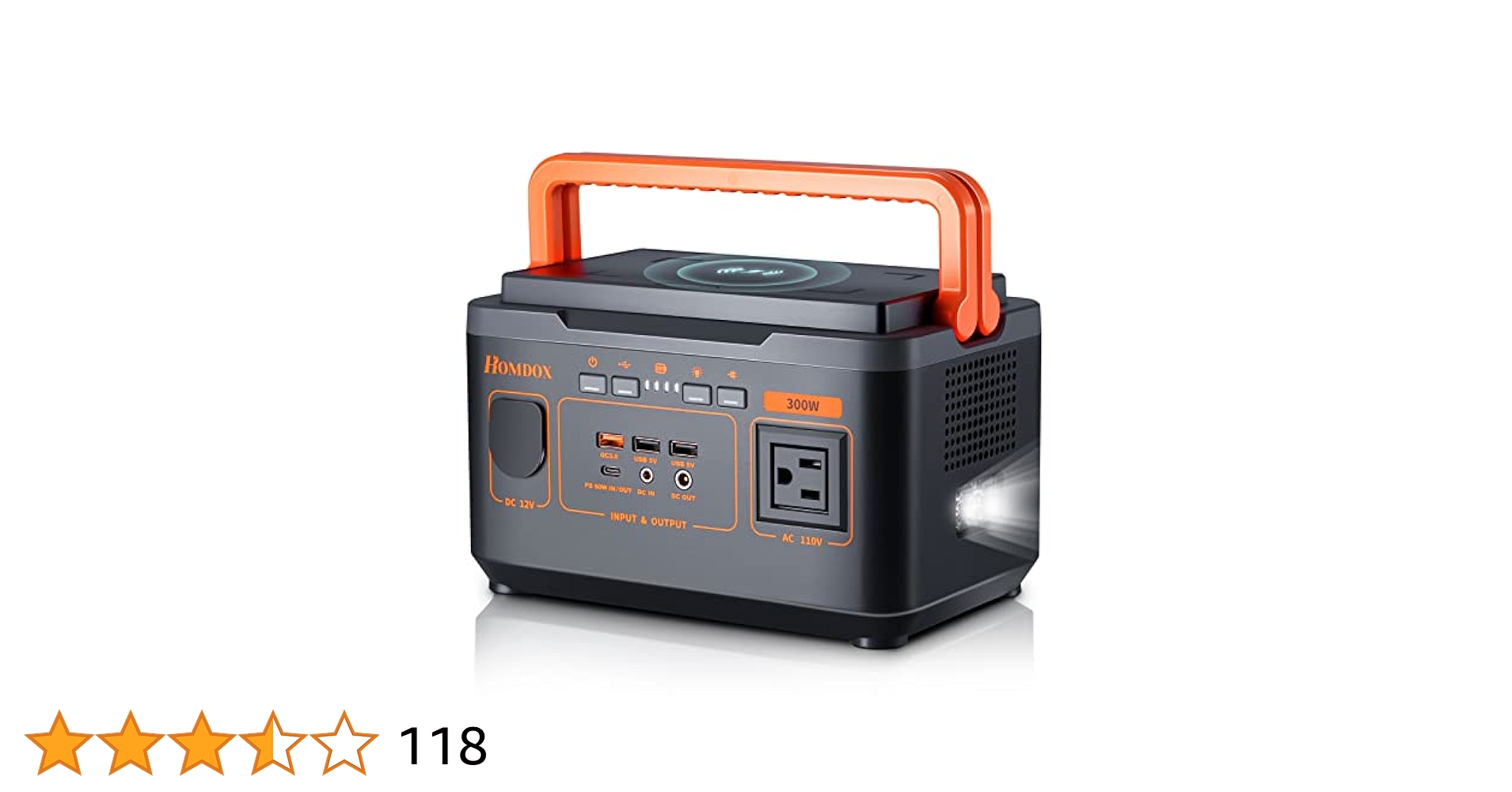 Amazon.co.jp: 【グランドセール】Homdox ポータブル電源 300W