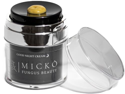 MICKÔ Crema de Noche Antiarrugas para Mujeres y Hombres, Crema con Retinol, Niacinamida, y Vitamina C, Crema Facial para Manchas, Vegana, Crema Antiedad, Crema Coreana Skincare, Crema Hidratante, 50ml