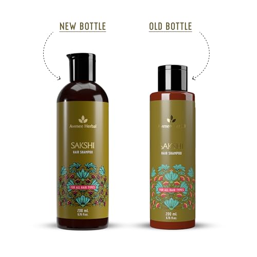 Avimee Herbal Sakshi Hair Shampoo | Deep Cleaning Shampoo | With Aloe Vera, Apple Cider Vinegar, Rice Protein & Tea Tree Oil | SLES Free | 200 mL - Image 7