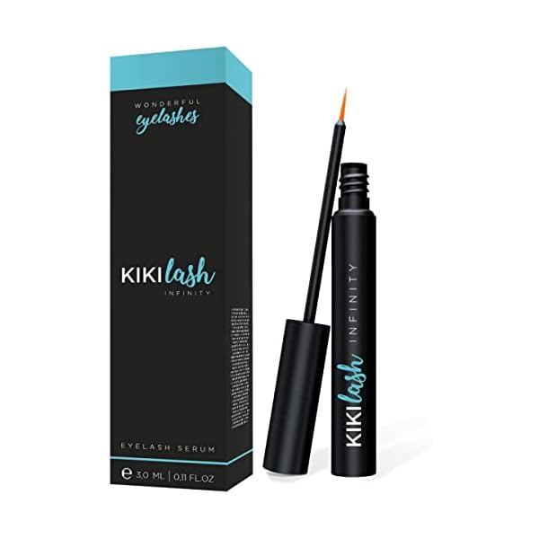 KIKILASH Wimpernserum Wachstum 3ml - Natürliche Wimpernserum Hormonfrei für Lange & Dichte Wimpern - Wimpernwachstum…