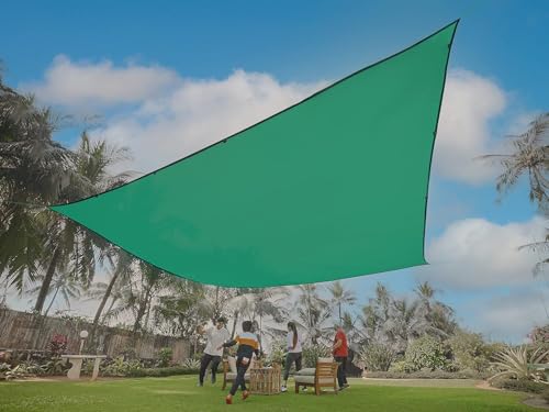 Image of Shalimar Multipurpose Shade Net /Green Net - 75% Sunblock (10 ft x 05 ft) | UV Stabilized & Heavy Duty | Ideal for Terrace, Lawn, Balcony & Greenhouse - Green Color