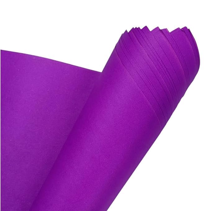 Image of SEJASCOLLECTIONS | Pack of 10 | Magenta, Bright, A1, BIG / FULL Size, Pastel Sheets / Chart Paper, Used in art and craft, collage, projects, posters etc. Plain / Unrulled, Size: 70x56 centimeters, 200 GSM thickness.