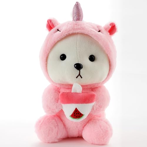 Image of Pink Puppy Ultra-Soft Plush Toy for Kids | Soft Stuffed Animal Doll with Premium Fabric | Cute Hug-Friendly Plush Toy for Babies, Toddlers, Girls & Boys | Safe, Lightweight (40 CM)