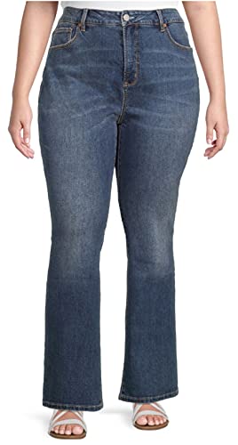 Black Plus Size Vintage Crop Jeans - 24