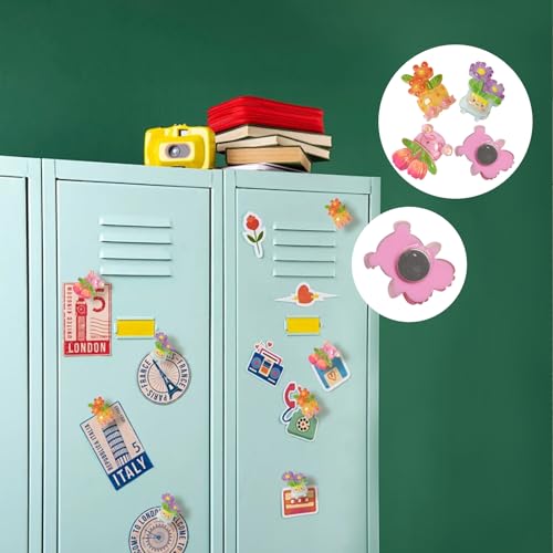 30 imanes pequeños decorativos para refrigerador miniatura 4