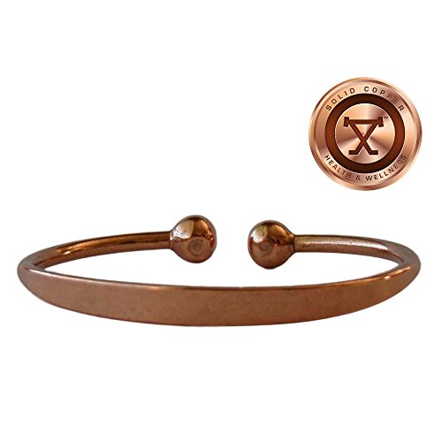 Proexl Solid Copper Magnetic Therapy Bracelet Large 8.5 Inch Gift Box #TOP7