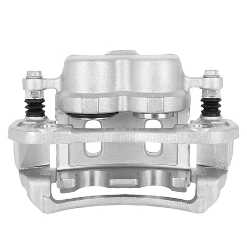 Image of Detroit Axle - Front Right Brake Caliper for Chevrolet Captiva Sport | Equinox GMC Terrain Pontiac Torrent Suzuki XL-7 Saturn Vue, Passenger Side Disc Brake Caliper with Bracket Replacement
