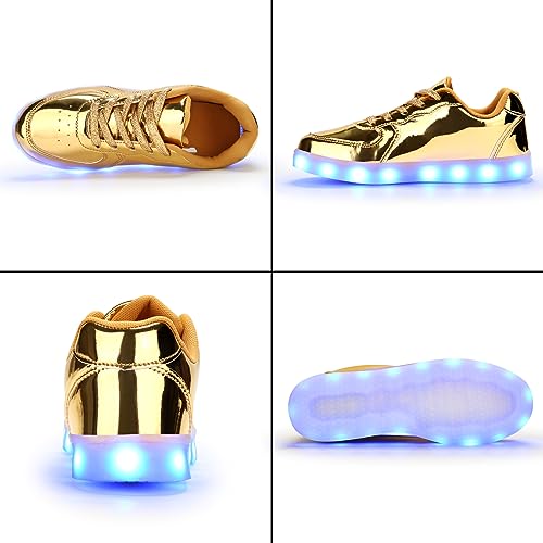 Image of Light Up Shoes Men Women LED Shoes USB Charging Adult High Top LED Sneakers Glow in The Dark Footwear for Dancing Party Festivals Festivals