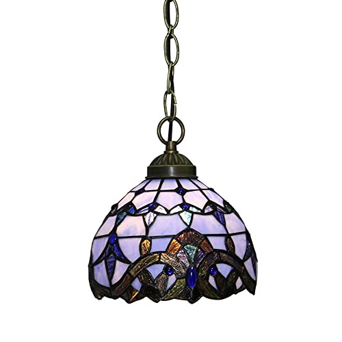 Lustre en vitrail E27 résout le manque de cachet intérieur