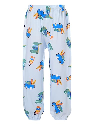 Boys Girls Summer Beach Casual Trousers Cartoon Print Jogger Harem Pants Bloomers Sport Active Sweatpants