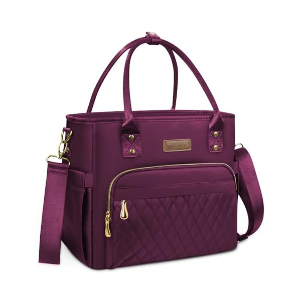 MIYCOO Lunch Bag Lunch Box Women - Leakproof Insulated Lunch Cooler Bag for Women - Large Lunch Tote Bags Adults, Purple