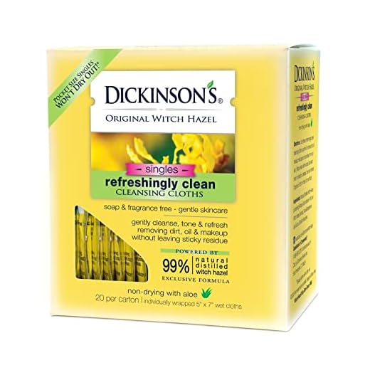 Can you carry witch hazel liquid in your luggage Dickinson's Refreshing Witch Hazel Towelettes