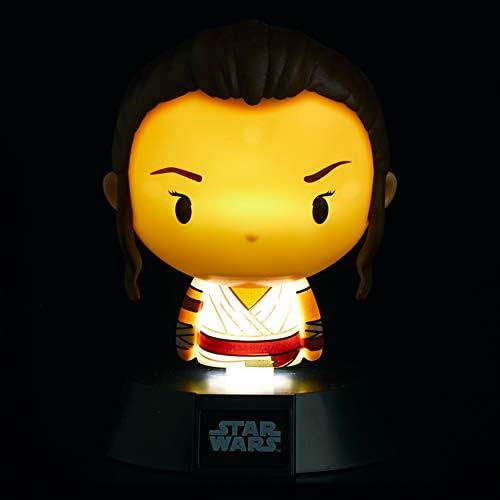 Paladone Rey Icon Light Star Wars Collectable Ideal for Kids Bedrooms, Ofice and Home Pop Culture Gaming Merchandise