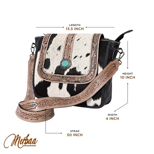 Women Natural Cowhide Leather Hand Bag With Adjustable Detachable Strap4