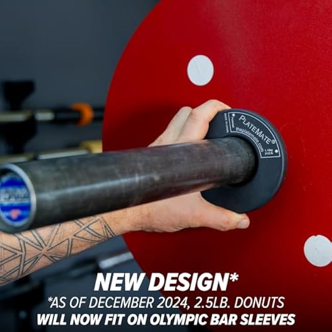 Microload Pair 2 1/2 lb. Magnetic Donut Weights (5 lb. Set)