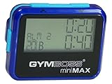 Gymboss miniMAX Interval Timer and Stopwatch - BLUE / BLUE METALLIC GLOSS