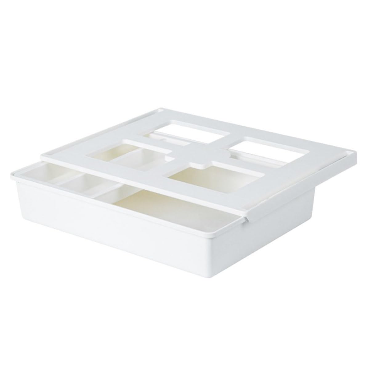 Rangement pratique pour salle de bain coiffeuse et maquillage tiroir sous bureau