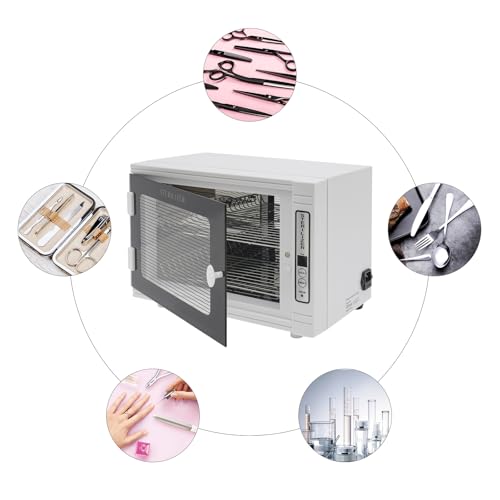 Outil de manucure sain avec l'armoire de désinfection UV - 7