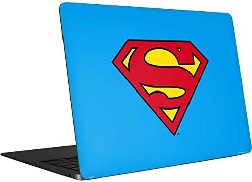 Skinit Decal Laptop Skin Compatible with MacBook Air 13in (2020) - Officially Licensed DC Comics Superman Flying Over City Pose Design