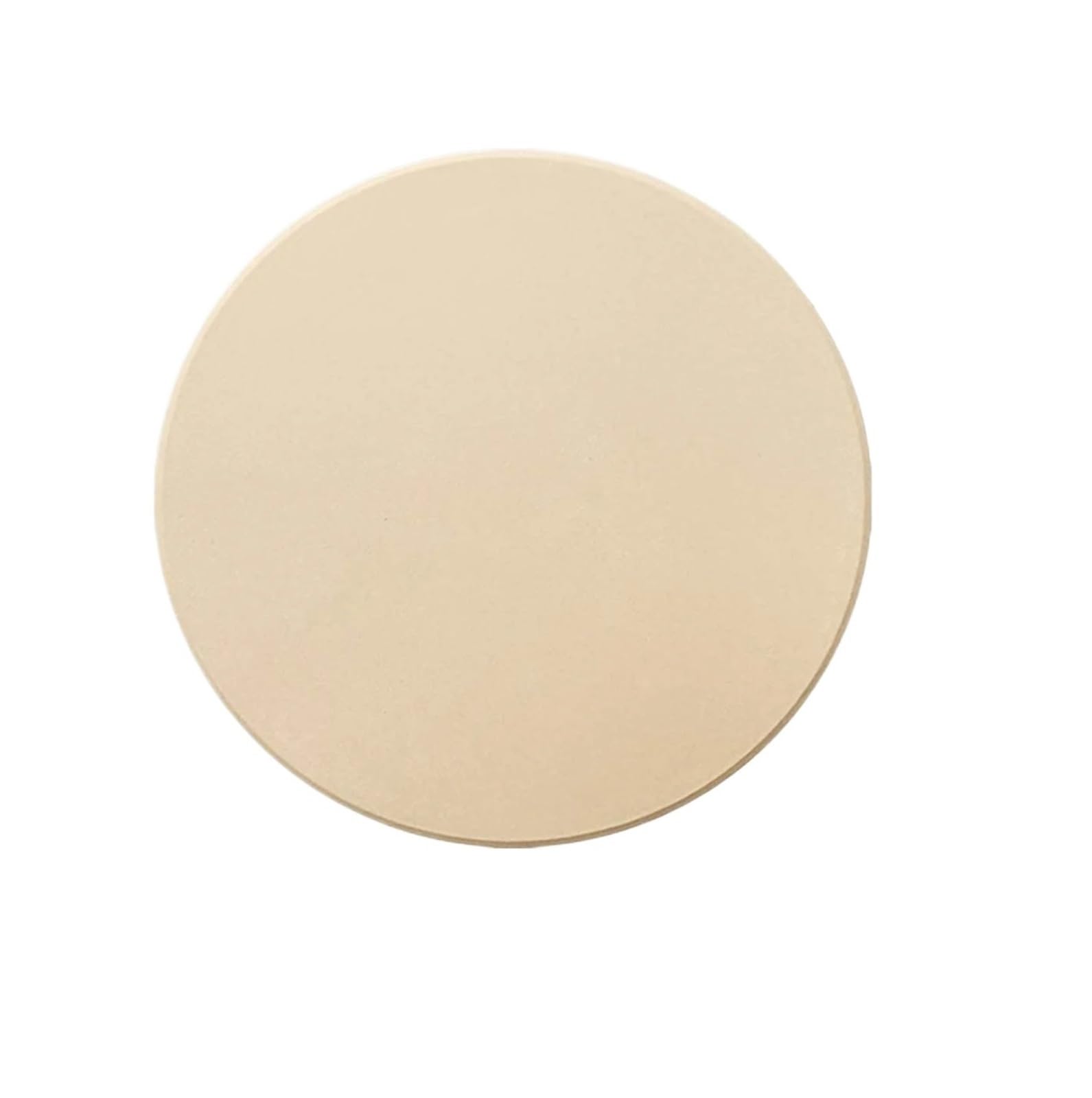 Placa rectangular de cerámica refractaria cordierita for barbacoa, Pizza, hornear, cocinar, asar, carbón, Gas, horno, piedras Para Base Crujiente(Round Dia 356x12mm)