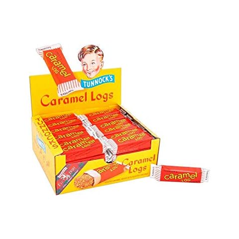 Tunnock Chocolate Caramel Logs Wafer with Roasted Coconut 32 g (Pack of 48) Cover