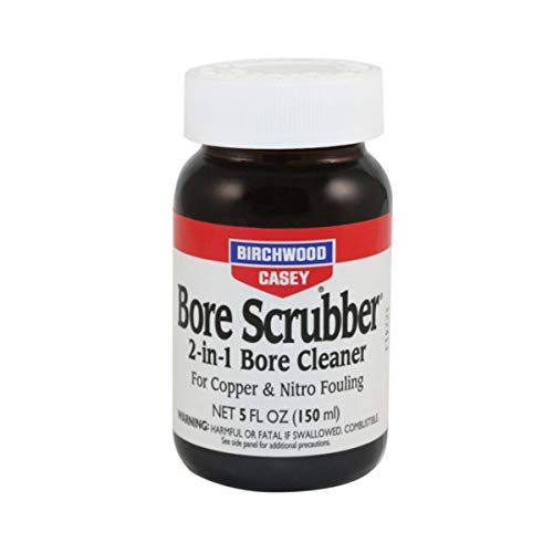 Birchwood Casey Bore Scrubber 2in1 Cleaner Gun Solvent for Removing Carbon, Powder, Copper