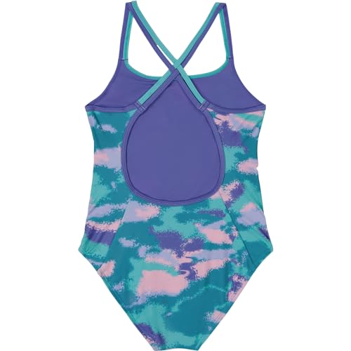 Image of Under Armour Girls' One Piece Swimsuit, UPF 50+ Sun Protection, Quick Drying Bathing Suit