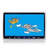 10.1ヘッドレストモニター DVDプレーヤー CPRM/HDMI対応 10.1インチ ポータブルDVDプレーヤー 1024*600 USB/SD/AV-IN/AV-OUT付き スピーカー内蔵 後部座席 軽薄設計 簡単取付 シガーアダプター付き,日本語説明書付き