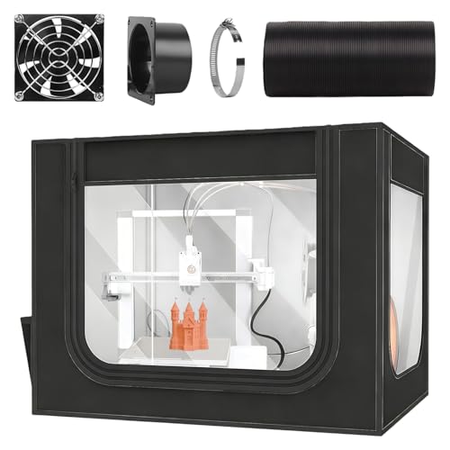 Zenselect Carcasa de impresora 3D compatible con Bambu Lab A1 y Creality Ender 3 Impresoras 3D, Tienda a prueba de fuego a prueba de polvo, temperatura constante 825 x 585 x 585 mm