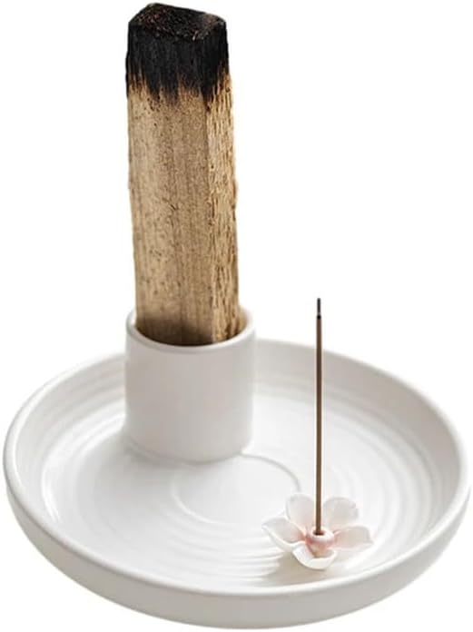 Incense Burner Ash Tray Yoga Room Bedroom Office Home Decoration