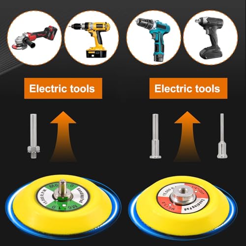 Disque de ponçage perceuse LEONTOOL 133 pcs pour restauration phare - 3