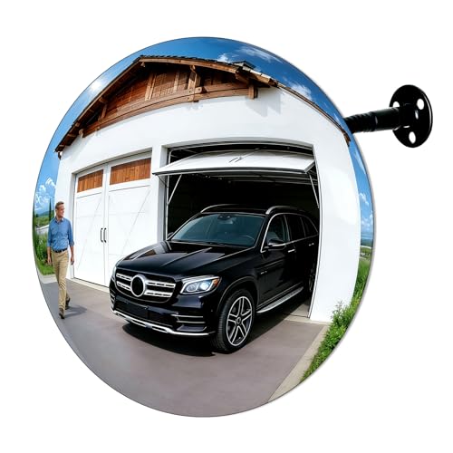Adjustable Convex Mirror 11.65 | Traffic Mirror for Bedroom