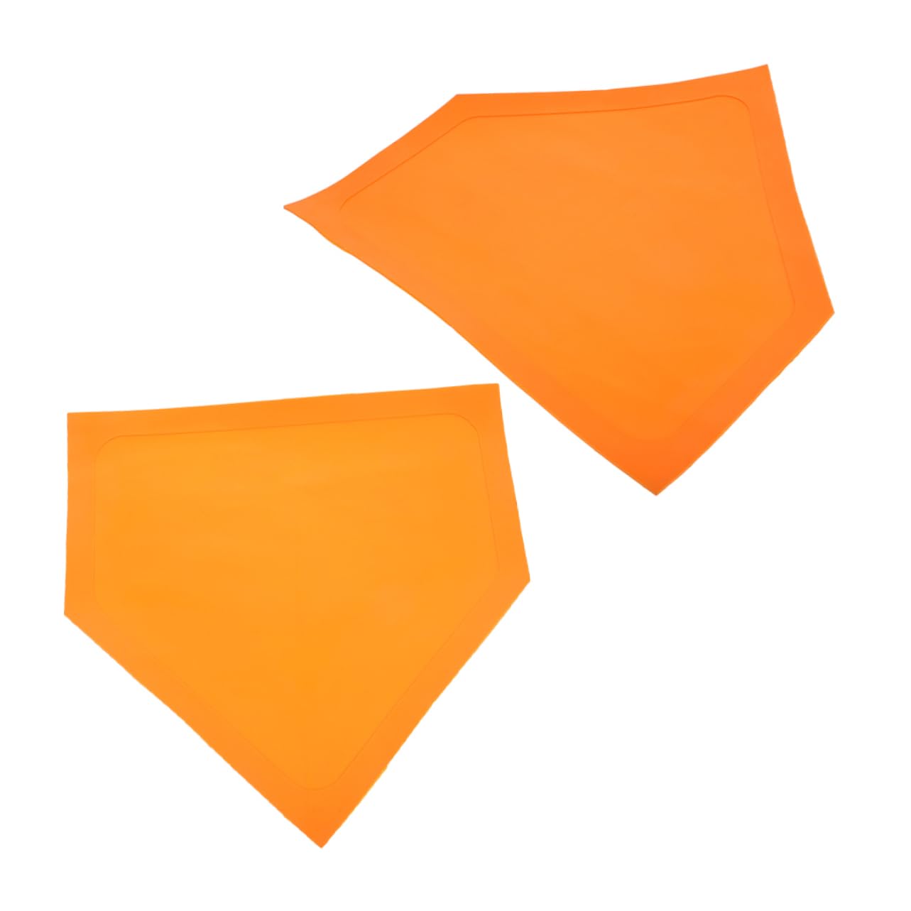 MUSISALY Marker Plate for Teachers 2 Pcs Baseball Softball Pitching Training Plate Portable and Easy to Use for Gym Teachers