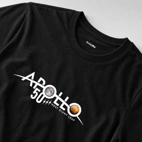Image of DUDEME - NASA Official Half Sleeve 100% Cotton 180GSM T-Shirt
