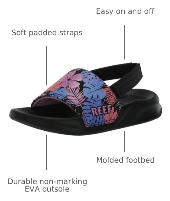 Image of REEF Girls Toddler /Little Kids One Slide Sandal