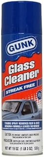 GUNK GC1-12PK Streak Free Glass Cleaner - 19 oz., (Case of 12)