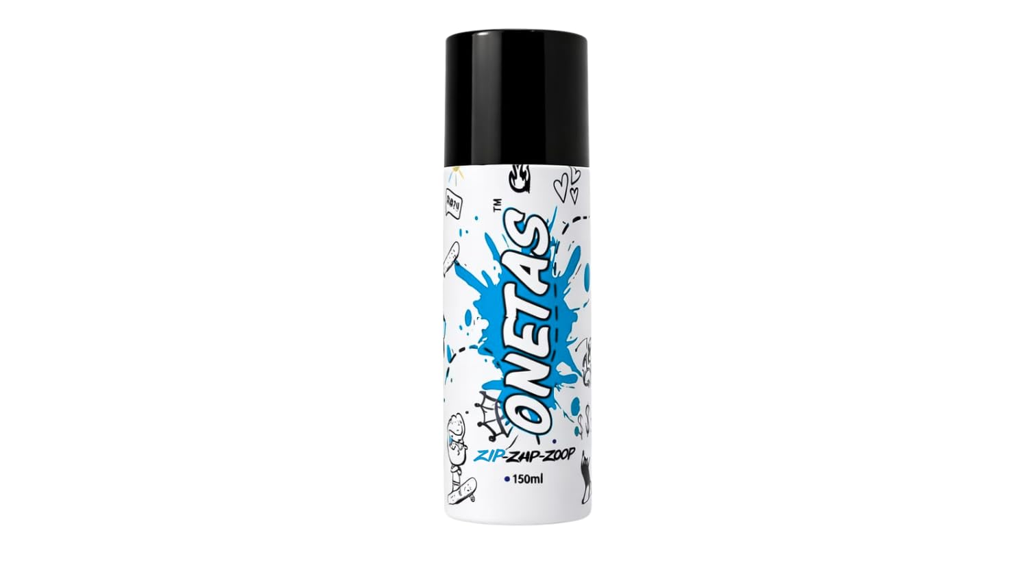 Buy ONETAS ZIP zap zoop [blue] Body Spray | Strong & Long Lasting