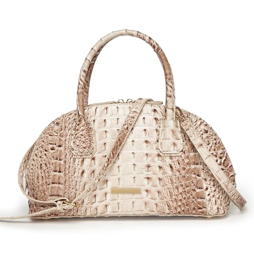 Bolso de mano doble asa de cuero vegano para mujer miniatura 1