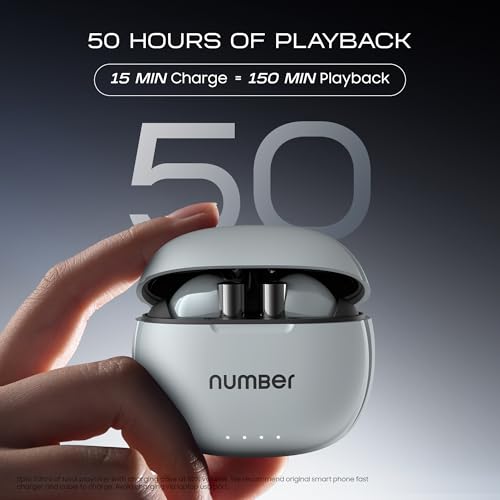 Number Store Number Navo Buds X1 TWS Earbuds (Grey Stone) - Image 6