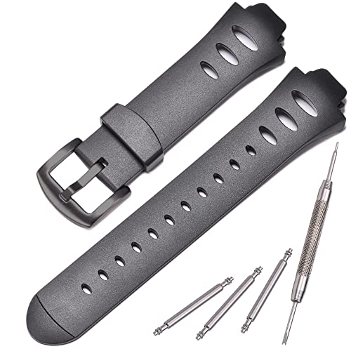 MCXGL Bracelet de montre en caoutchouc de qualité supérieure compatible avec Suunto Observer SR X6HRM - Étanche - Bracelet de montre de rechange, 20mm
