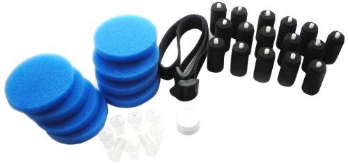 Lifesaver Systems - Repuestos para botella Lifesaver (16 filtros de carbón activo, 8 esponjas y 8 tetinas)